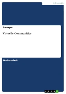 Title: Virtuelle Communities