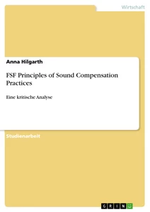 Title: FSF Principles of Sound Compensation Practices