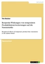 Titre: Reziproke Wirkungen von temporären Produktlinienerweiterungen auf die Stammmarke
