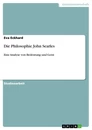 Title: Die Philosophie John Searles