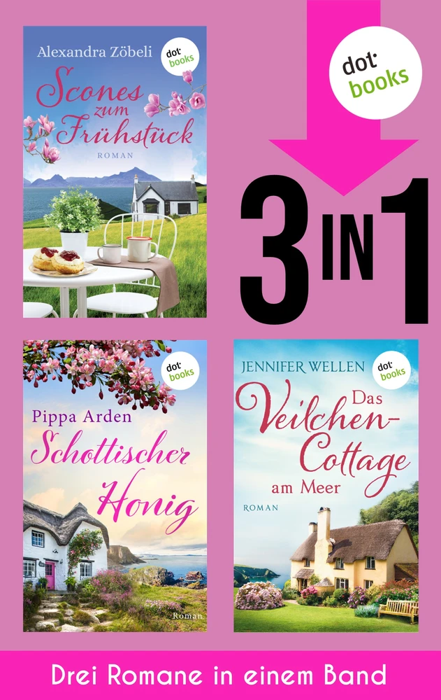 Titel: Scones zum Frühstück; Schottischer Honig & Das Veilchencottage am Meer