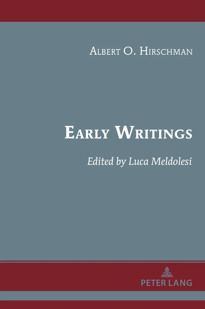 Title: Early Writings