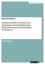 Titre: Leihmutterschaft im Kontext des Kapitalismus. Kommodifizierung, Romantisierung und feministische Perspektiven