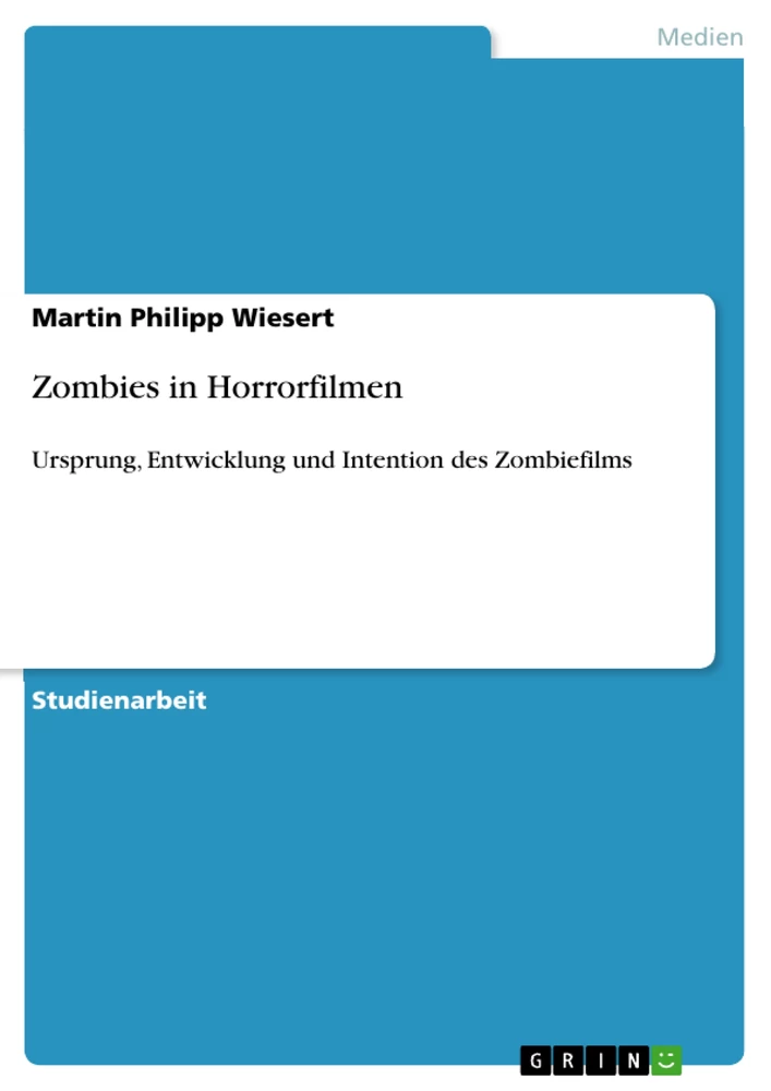 Titre: Zombies in Horrorfilmen