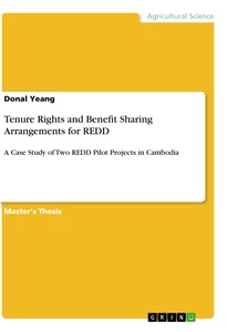 Titel: Tenure Rights and Benefit Sharing Arrangements for REDD