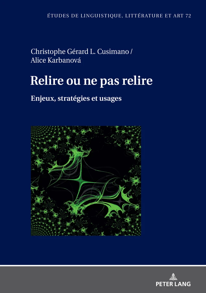 Title: Relire ou ne pas relire