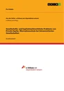 Title: Gesellschafts- und kapitalmarktrechtliche Probleme von Private Equity. Übernahmeschutz bei börsennotierten Gesellschaften