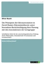 Title: Die Prinzipien der Ideenassoziation in David Humes Erkenntnistheorie unter besonderer Berücksichtigung ihrer Passung mit den Assoziationen der Lerngruppe