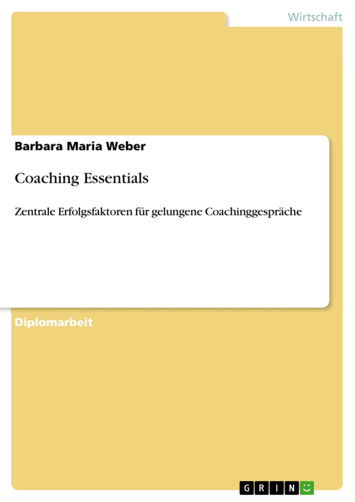 Titel: Coaching Essentials