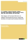 Title: The Impact of Customer Reviews on Flipkart Purchasing Decisions. Exploring the Role of Gender and Feedback Influence