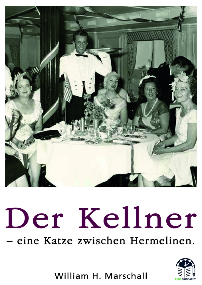 Title: Der Kellner - Eine Katze zwischen Hermelinen