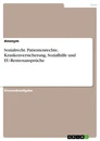 Title: Sozialrecht. Patientenrechte, Krankenversicherung, Sozialhilfe und EU-Rentenansprüche
