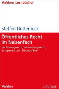 Titel: Öffentliches Recht im Nebenfach