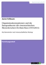 Título: Organismuskonzeptionen und die Energontheorie des österreichischen Meeresforschers Dr. Hans Hass (1919-2013)