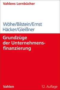 Titel: Grundzüge der Unternehmensfinanzierung