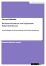 Título: Riemann-Geometrie und allgemeine Relativitätstheorie