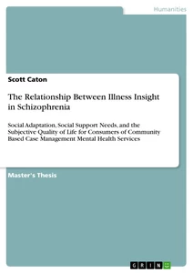 Título: The Relationship Between Illness Insight in Schizophrenia