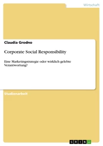 Titel: Corporate Social Responsibility