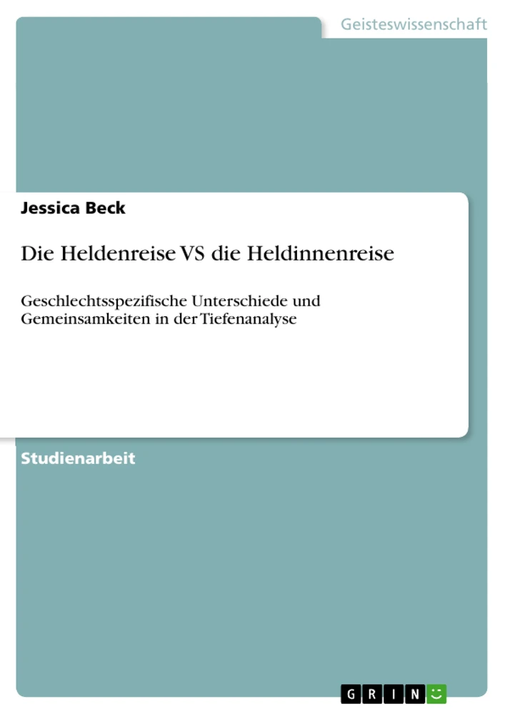 Title: Die Heldenreise VS die Heldinnenreise