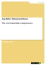 Title: The core leadership competencies