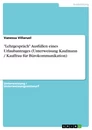 Title: "Lehrgespräch" Ausfüllen eines Urlaubantrages (Unterweisung Kaufmann / Kauffrau für Bürokommunikation)