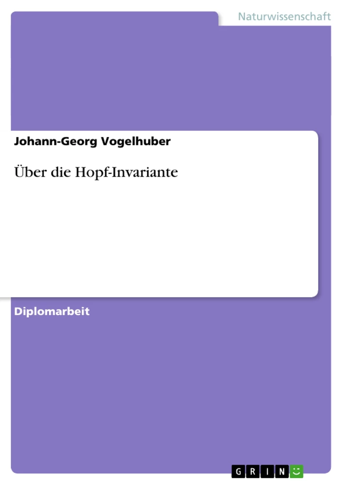 Title: Über die Hopf-Invariante