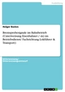Title: Bremsprobesignale im Bahnbetrieb (Unterweisung Eisenbahner / -in) im Betriebsdienst/ Fachrichtung Lokführer & Transport)