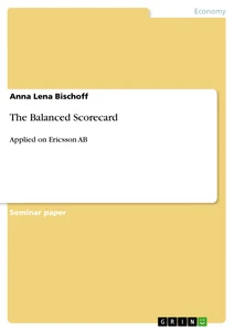 Title: The Balanced Scorecard