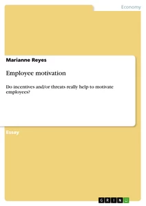 Title: Employee motivation