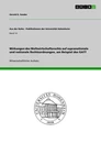 Titel: Wirkungen des Weltwirtschaftsrechts auf supranationale und nationale Rechtsordnungen, am Beispiel des GATT