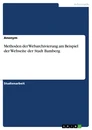 Título: Methoden der Webarchivierung am Beispiel der Webseite der Stadt Bamberg