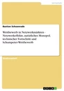 Título: Wettbewerb in Netzwerkmärkten - Netzwerkeffekte, natürliches Monopol, technischer Fortschritt und Schumpeter-Wettbewerb