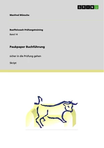 Titre: Paukpaper Buchführung