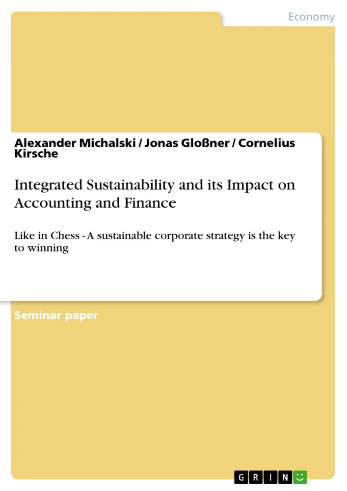 Title: Integrated Sustainability and its Impact on Accounting and Finance