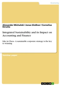 Titre: Integrated Sustainability and its Impact on Accounting and Finance