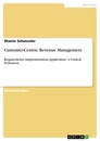 Title: Customer-Centric Revenue Management
