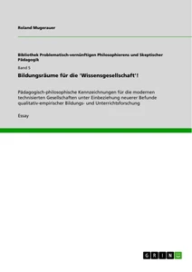 Title: Bildungsräume für die 'Wissensgesellschaft'!