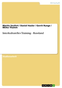 Titre: Interkulturelles Training - Russland