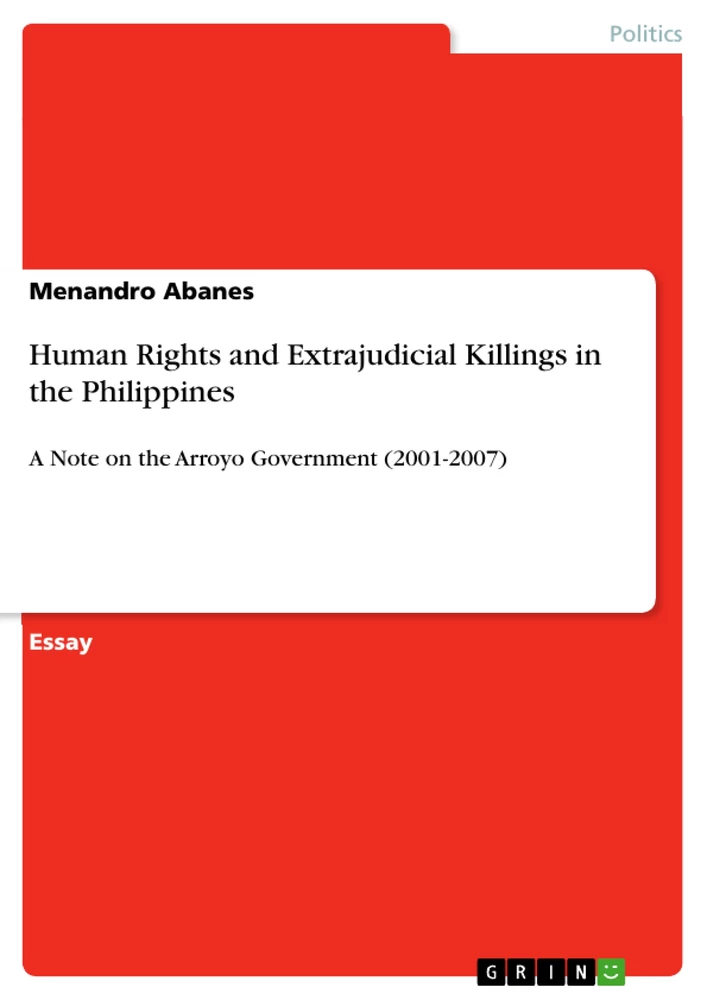 Title: Human Rights and Extrajudicial Killings in the Philippines