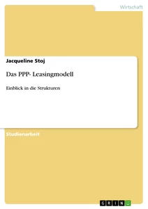 Title: Das PPP- Leasingmodell