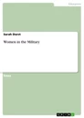Titel: Women in the Military