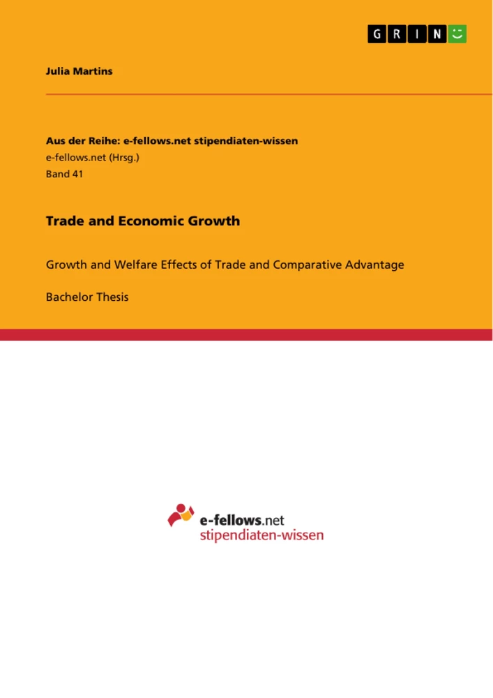 Titel: Trade and Economic Growth