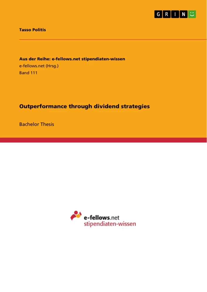 Title: Outperformance through dividend strategies