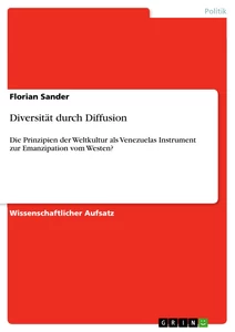 Title: Diversität durch Diffusion