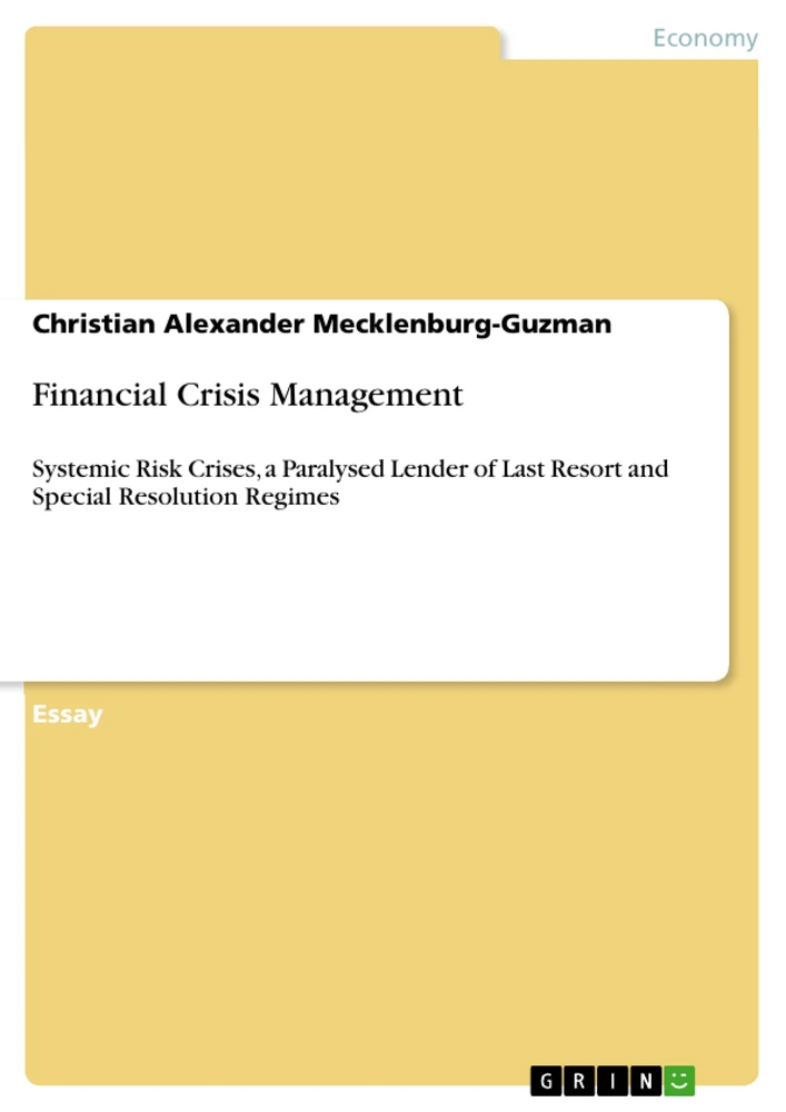 Title: Financial Crisis Management