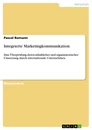Título: Integrierte Marketingkommunikation