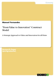 Title: "From Value to Innovation" Construct Model
