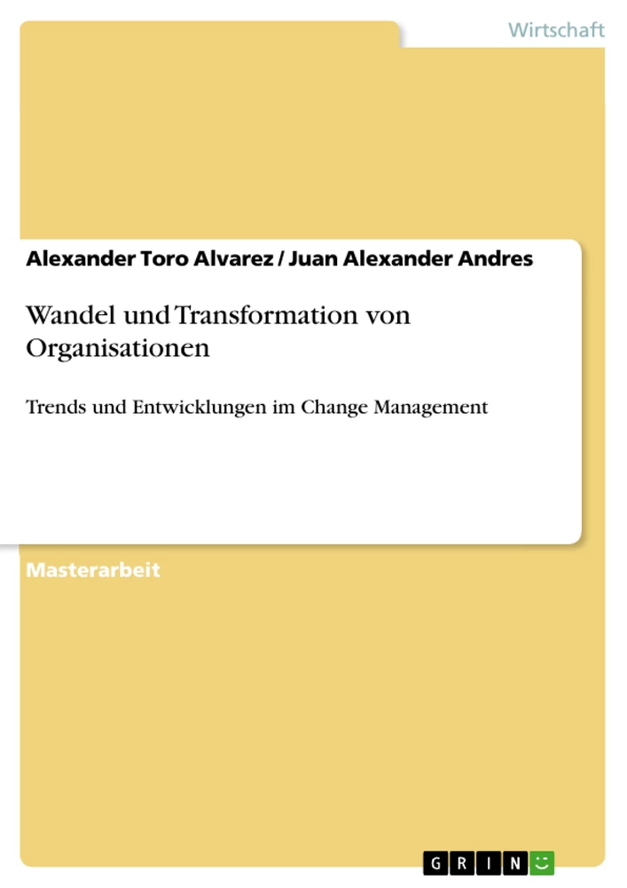 Título: Wandel und Transformation von Organisationen