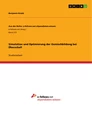 Titel: Simulation und Optimierung der Gemischbildung bei Überschall
