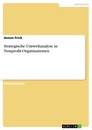 Title: Strategische Umweltanalyse in Nonprofit-Organisationen